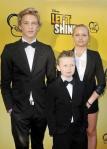Cody Simpson, Allie Simpson and Tom Simpson at the “Let It Shine”&nbsp;premiere
