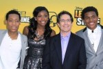 Tyler James Williams, Coco Jones, President and Chief Creative Officer for Disney Channel Worldwide and Trevor&nbsp;Jackson