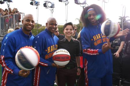 hall of game awards zach harlem globetrotters