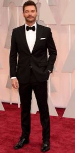 RYAN SEACREST LOOKING FABULOUS  AS USUAL AT THE 2015 OSCARS