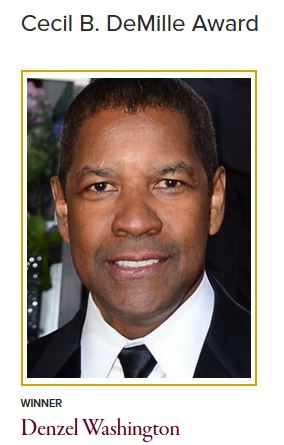 CECIL DEMILLE AWARD
